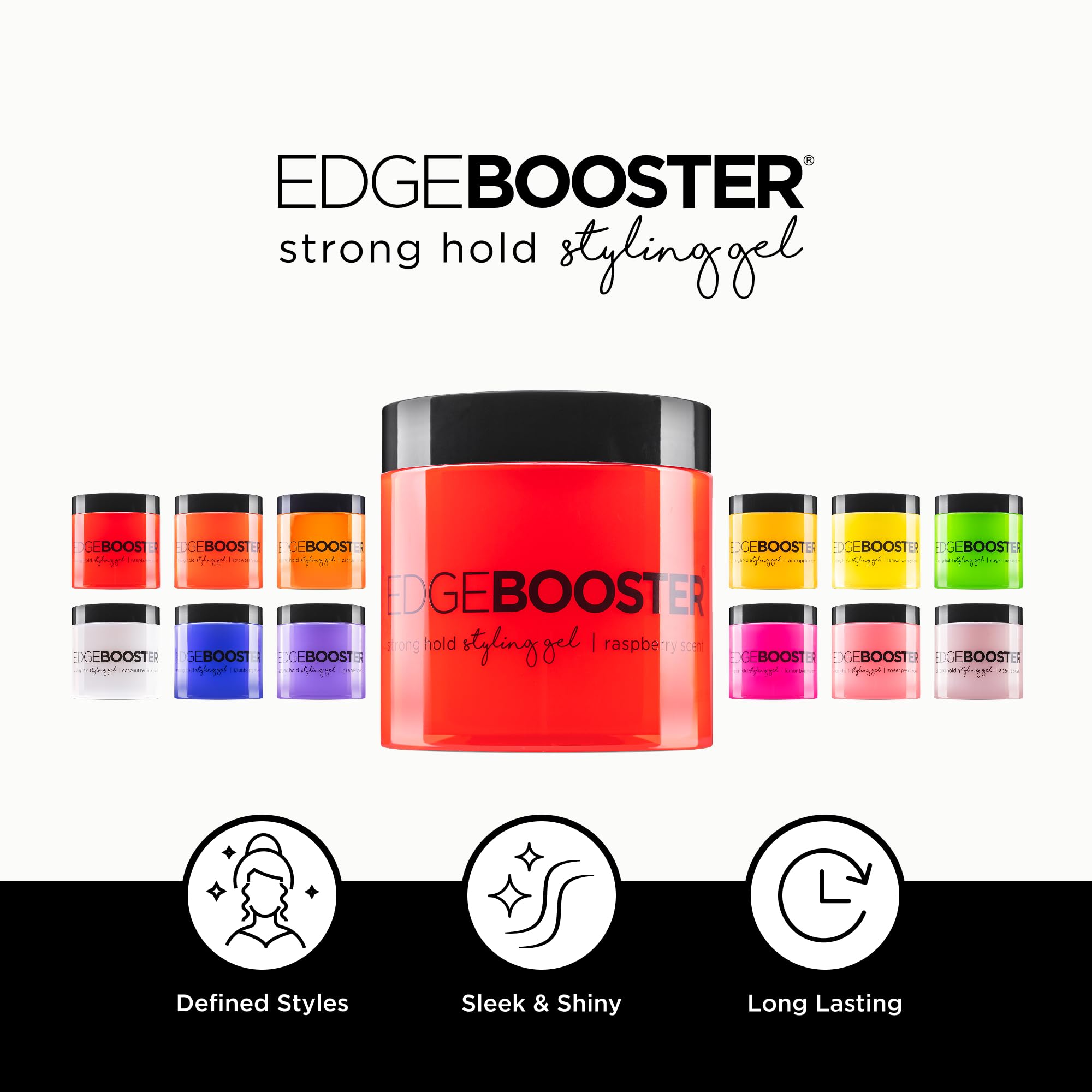 Style Factor EDGE BOOSTER gel dispensing shows easy application and even distribution.