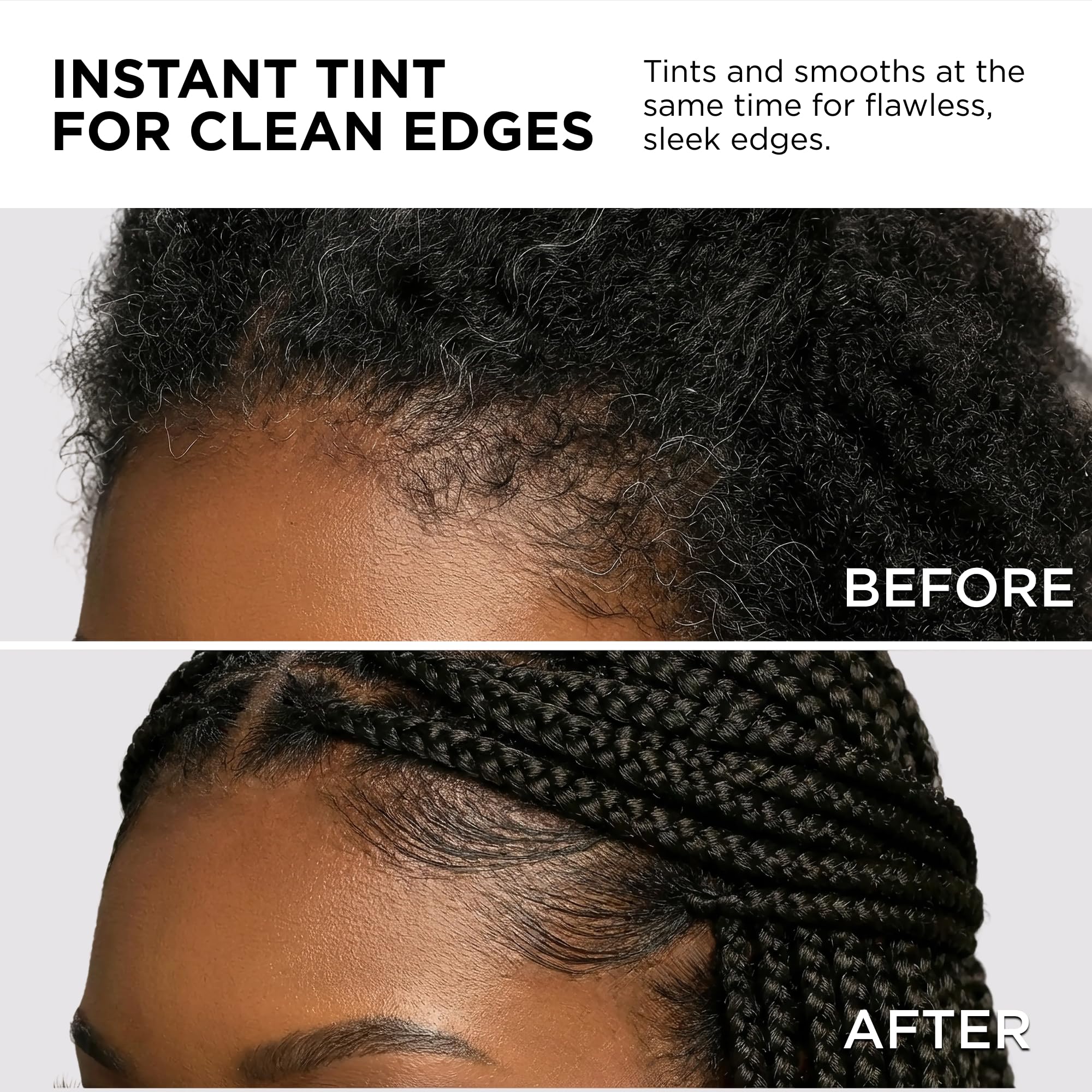 Edge Booster Hideout delivers a high-shine, light feel with a wet-look effect.