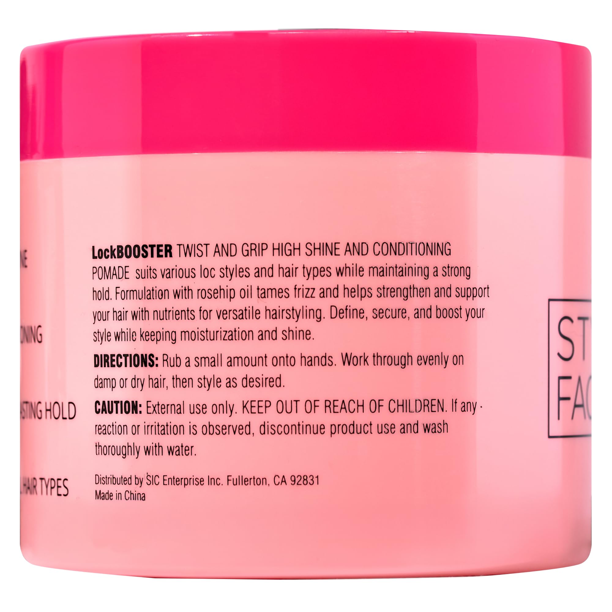 Style Factor Lock BOOSTER Locs and Braids definition smoothing edges.