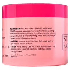 Style Factor Lock BOOSTER Locs and Braids definition smoothing edges.