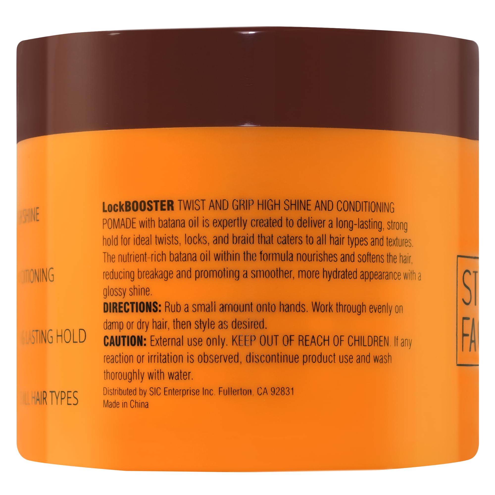 10.1 oz Style Factor Lock BOOSTER bottle ready for styling