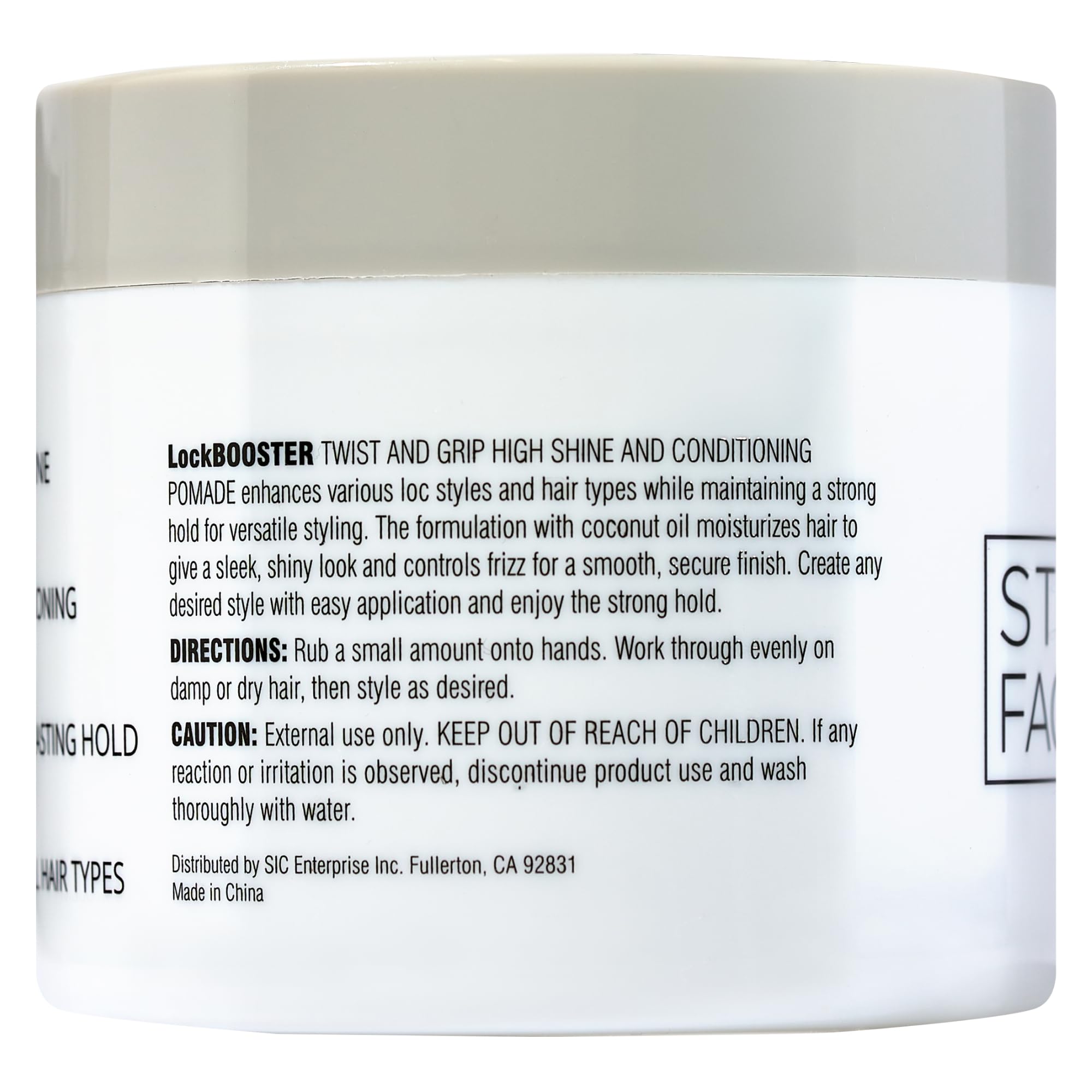Style Factor Lock BOOSTER provides pro grade results at home for salon like styles