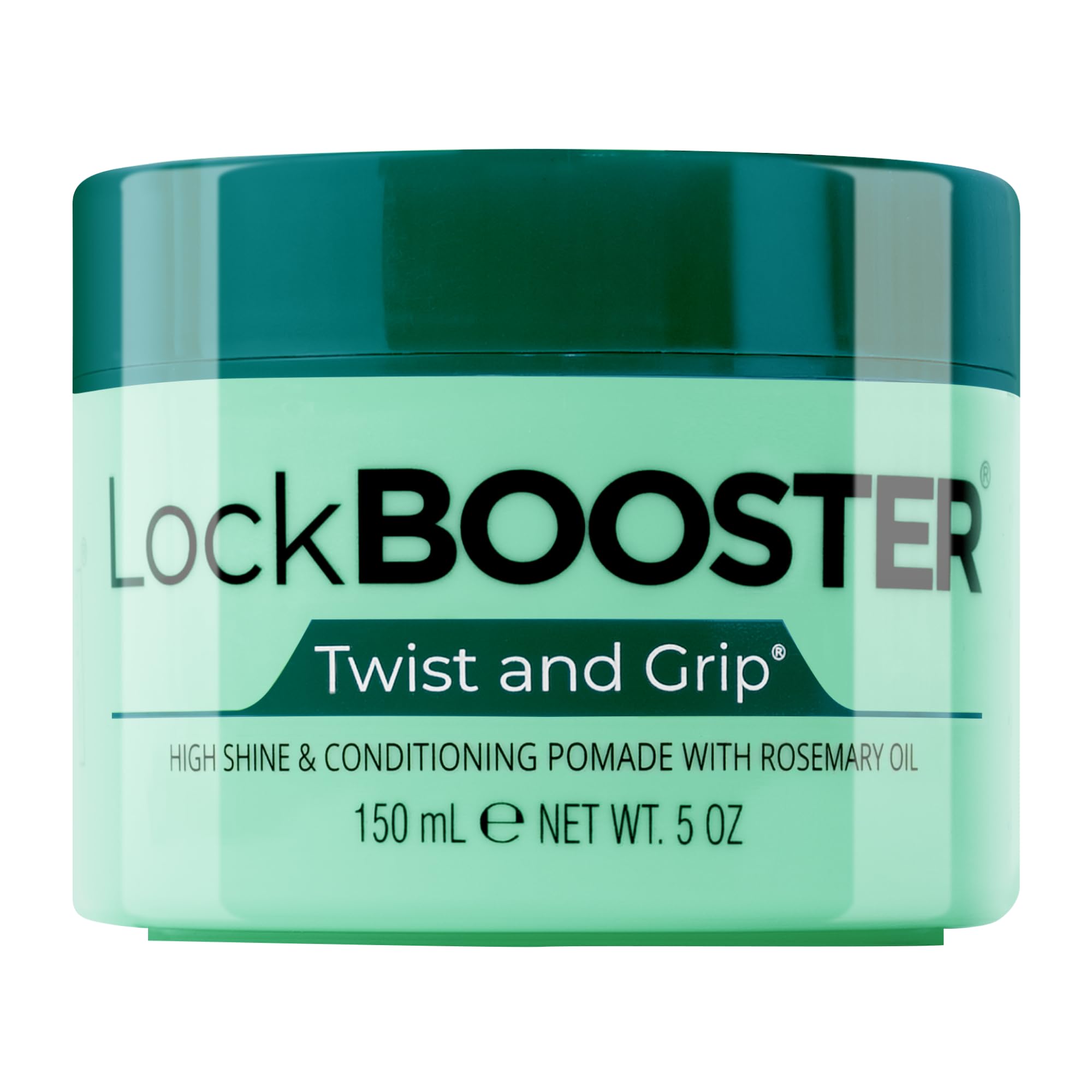 Style Factor Lock BOOSTER bottle shows gel with rosemary oil for strong hold
