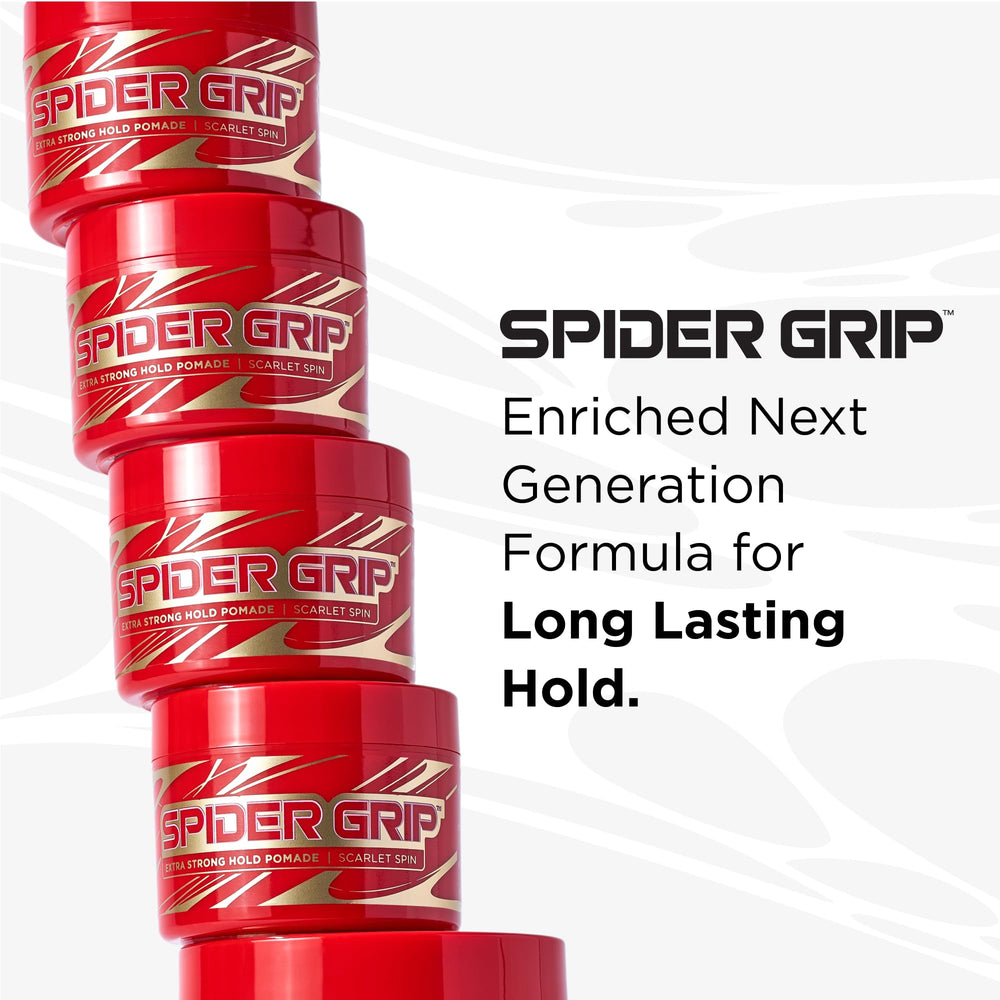 Spider Grip used on braids to secure style with long-lasting control