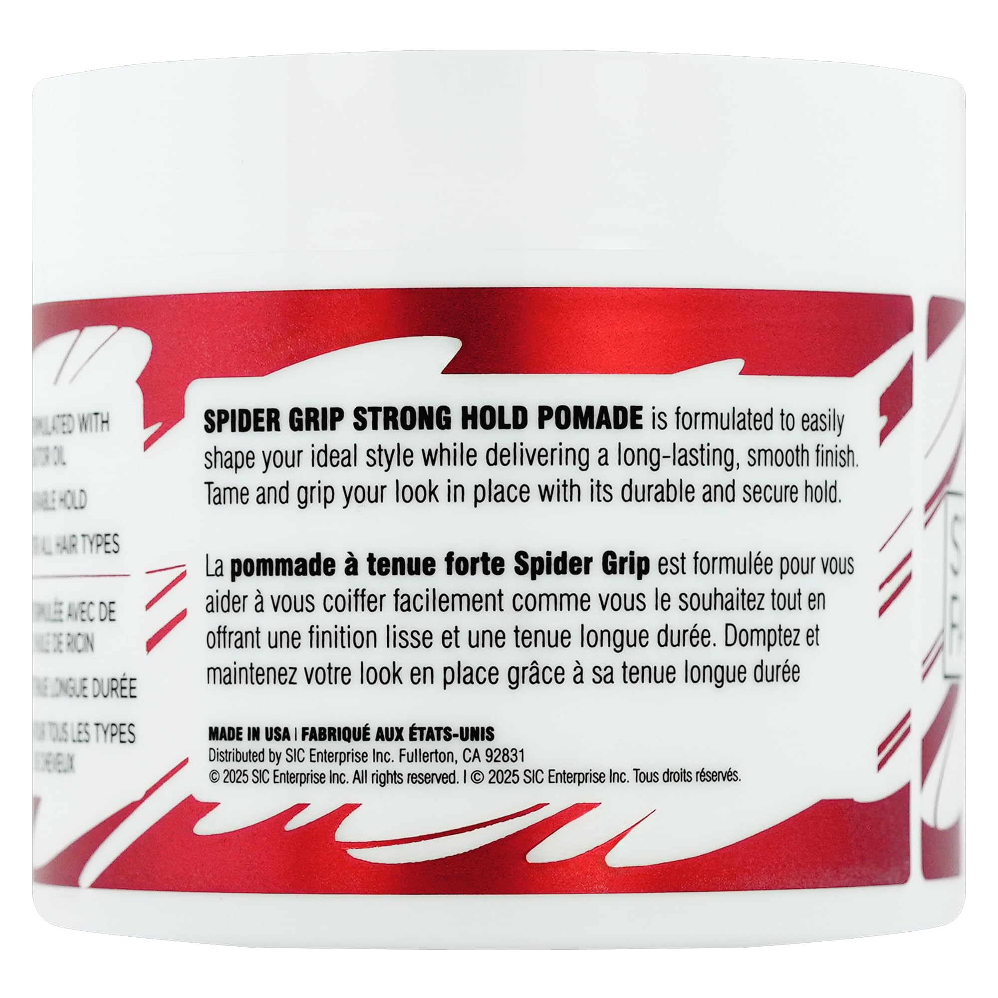 Twists and retwists secured with Style Factor Spider Grip pomade for defined look