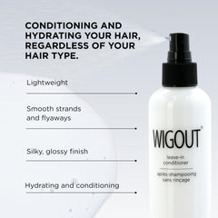 Style Factor Wigout demonstrates frizz control for smoother strands.