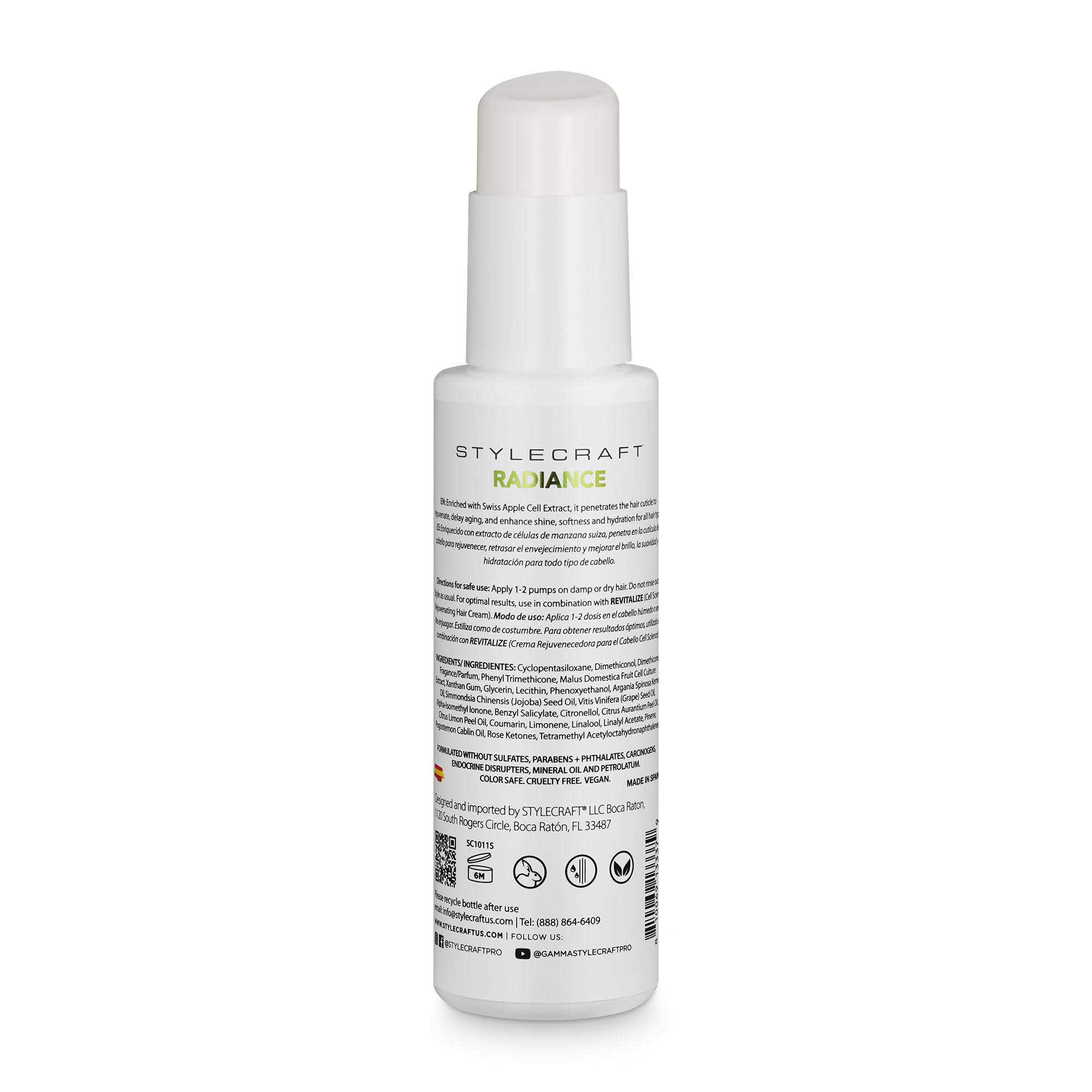 100 ml packaging highlight for easy at-home use.