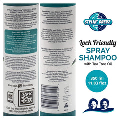 Stylin Dredz thick-lather foam delivers thorough removal of buildup