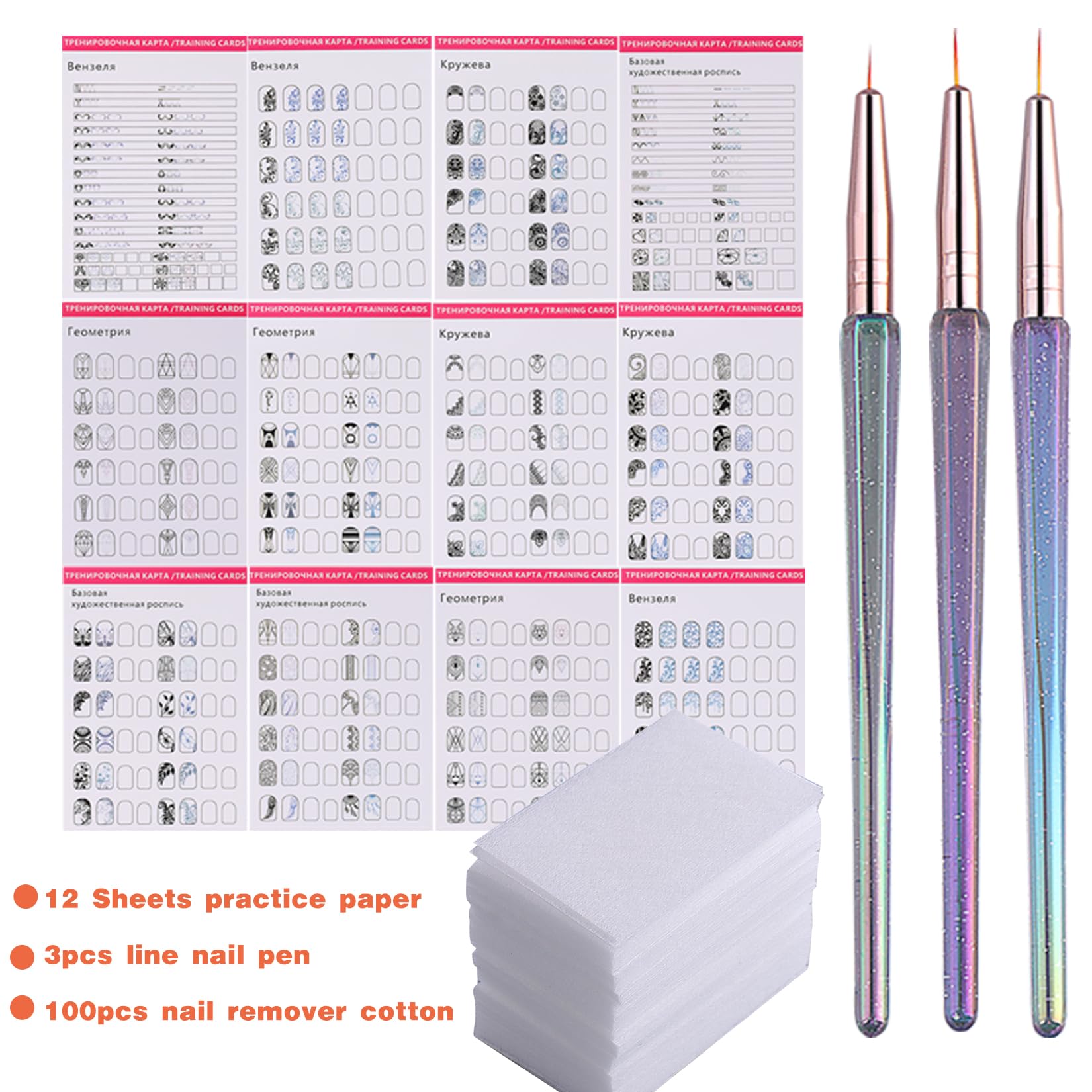 STZPRONAIL beginner-friendly home practice kit for nail art