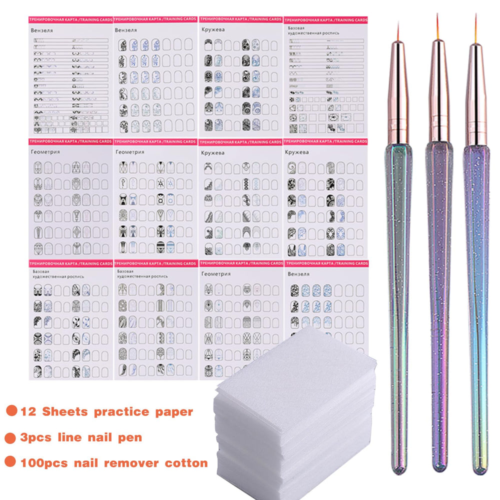 STZPRONAIL beginner-friendly home practice kit for nail art