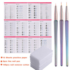 STZPRONAIL beginner-friendly home practice kit for nail art
