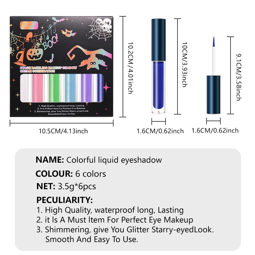 SUake Halloween stage clown color options for festive makeup looks.