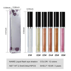 SUake black glitter eyeshadow stick for smoky depth and drama.