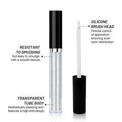 SUake blue glitter eyeshadow stick for cool, statement eyes.