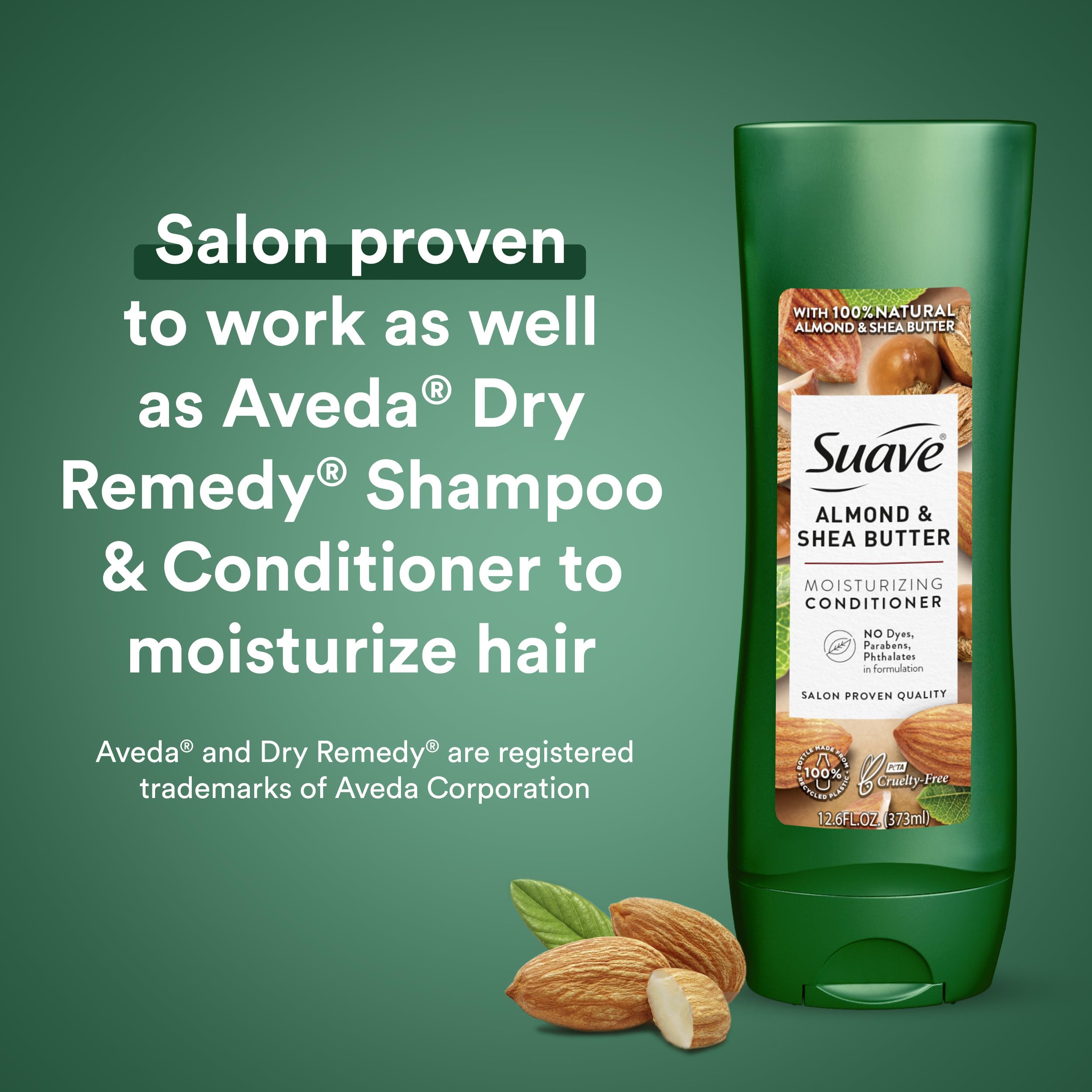 Conditioner close-up showing creamy texture for detangling and softness.