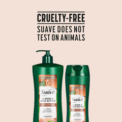 Suave Almond Shea Butter Shampoo for daily use in women's hair care routines