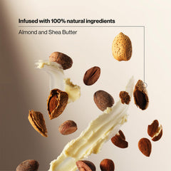 Suave Almond Shea Butter Shampoo ingredient focus highlighting hydration from almond and shea butter