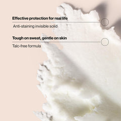 Front label of Suave Coconut Kiss, highlighting anti-stain protection.
