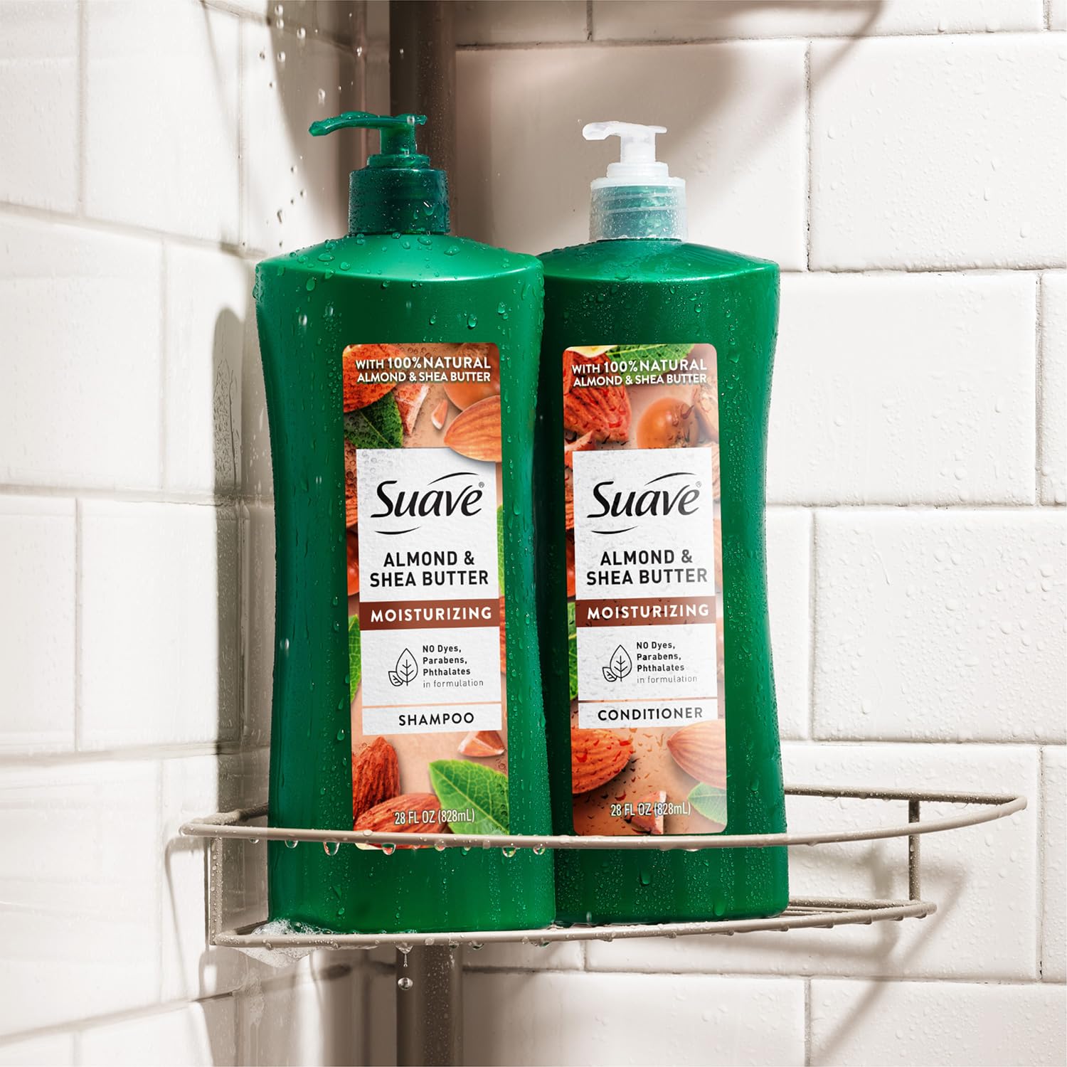 Suave Cruelty-Free label indicating ethical hair care from a trusted brand.