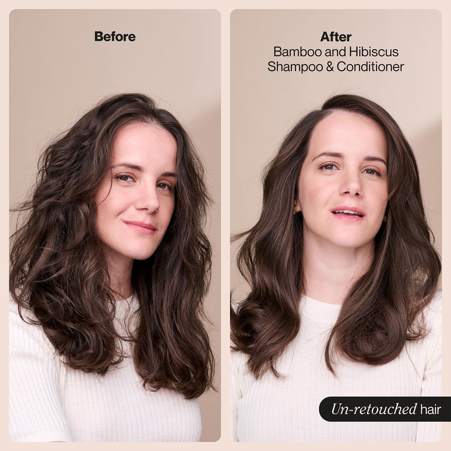 Dry shampoo being applied to hair to refresh and revive volume.