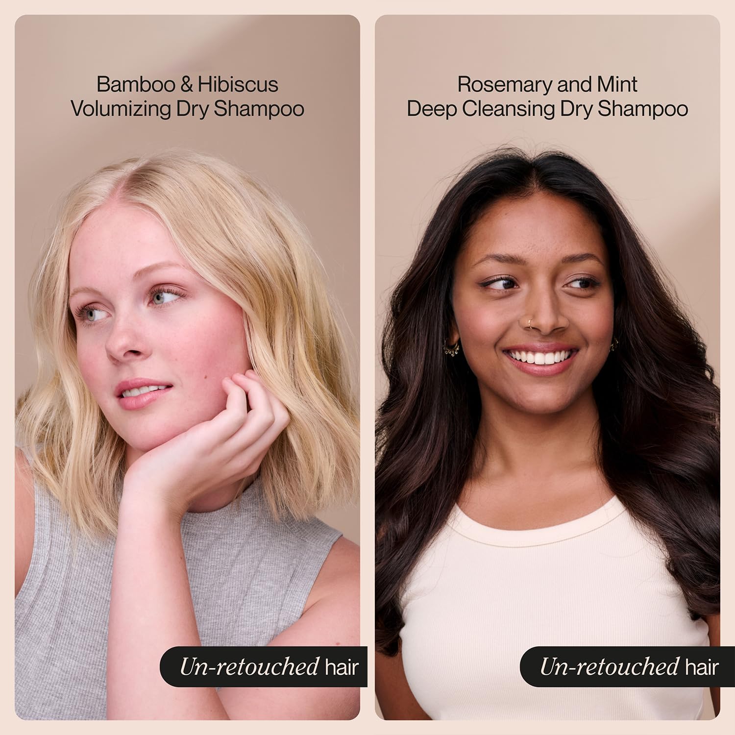 Bamboo & Hibiscus formula close-up highlighting volume and texture