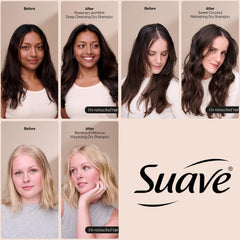 Suave rosemary-mint-application shot demonstrating easy root spray action
