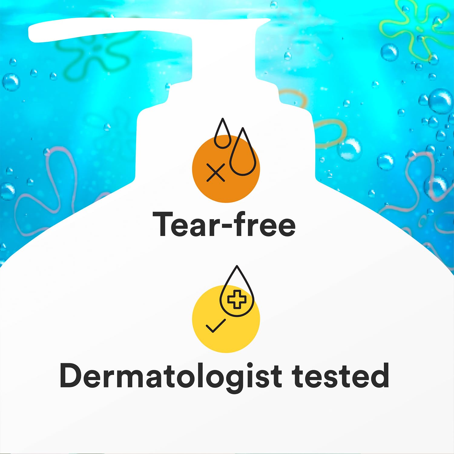 Paraben-free composition highlighted on bottle promotes gentle cleansing for sensitive skin.