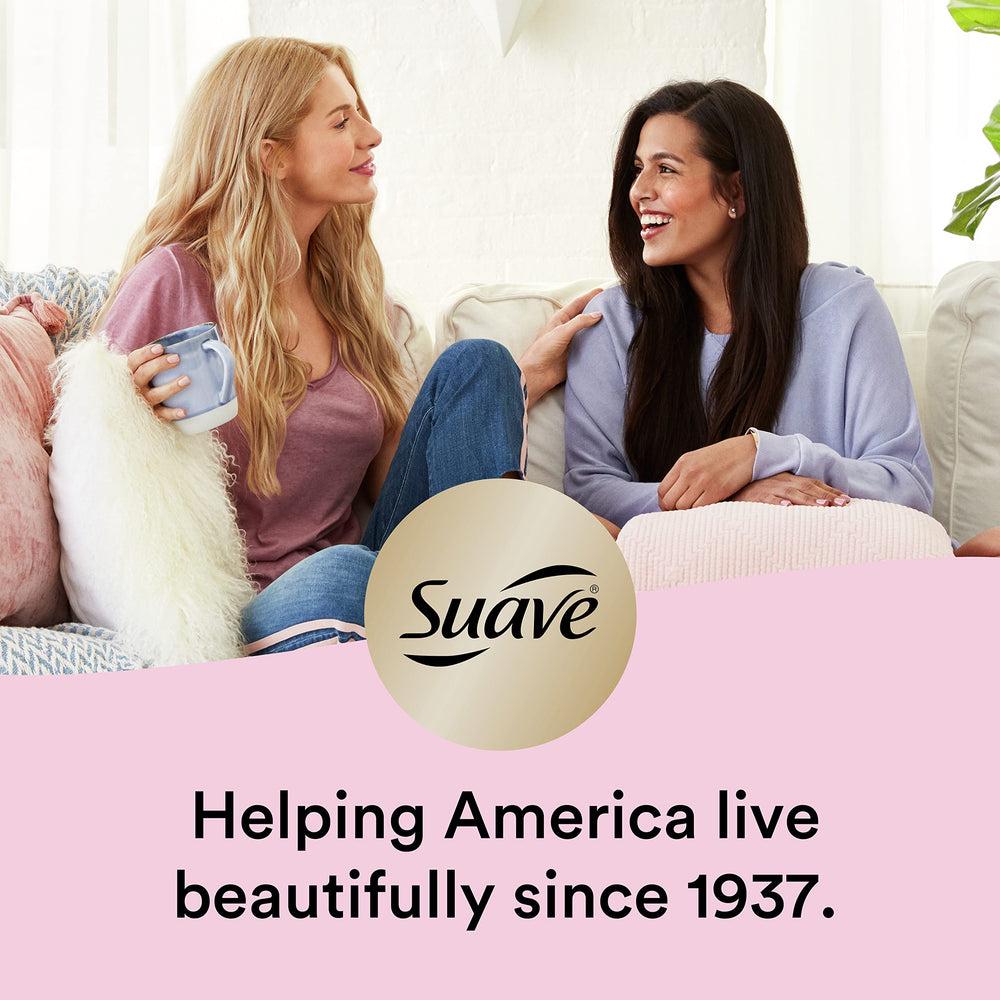 Suave Luscious Curls packaging emphasizes the 3-step regimen.