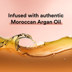 Detangled, frizz-free hair with Suave Moroccan Oil Infusion Conditioner.
