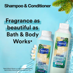 Suave Ocean Breeze set packaging showing all five items for a complete routine.