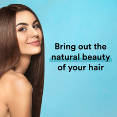 Shampoo pour stream shows refreshing cleanse with sea algae extract.