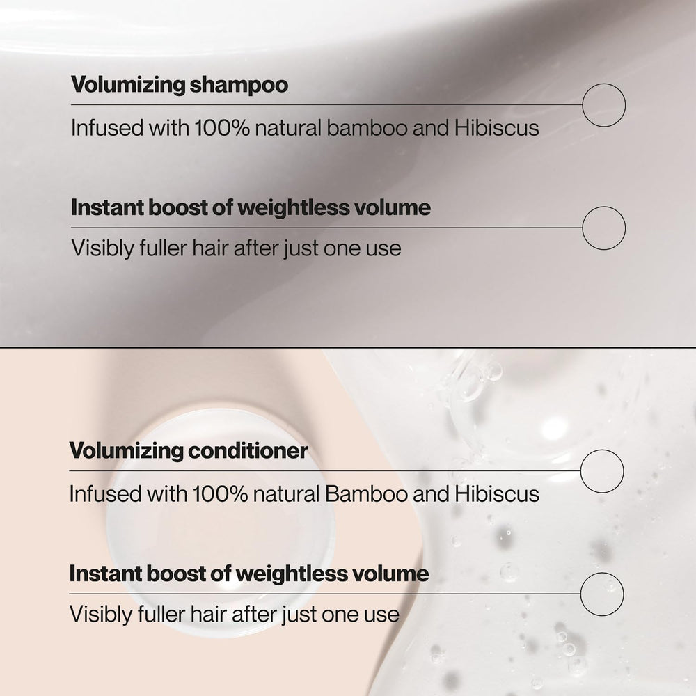 Suave shampoo and conditioner set packaging communicates natural ingredients.