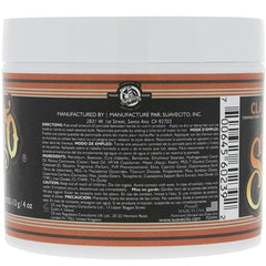 Hands warm Suavecito Pomade Firme Clay for easy scoop
