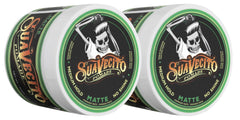 Suavecito Matte Pomade bottle shows no shine for natural styling and control