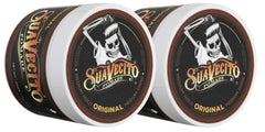 Suavecito Original Pomade bottle label front shows classic design and medium hold.