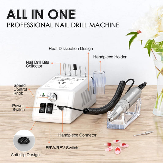 SUBAY aluminum vented handpiece provides cooler, comfortable manicure sessions