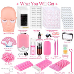 Sublaga practice lashes enable gentle handling and realistic practice for lash beginners.