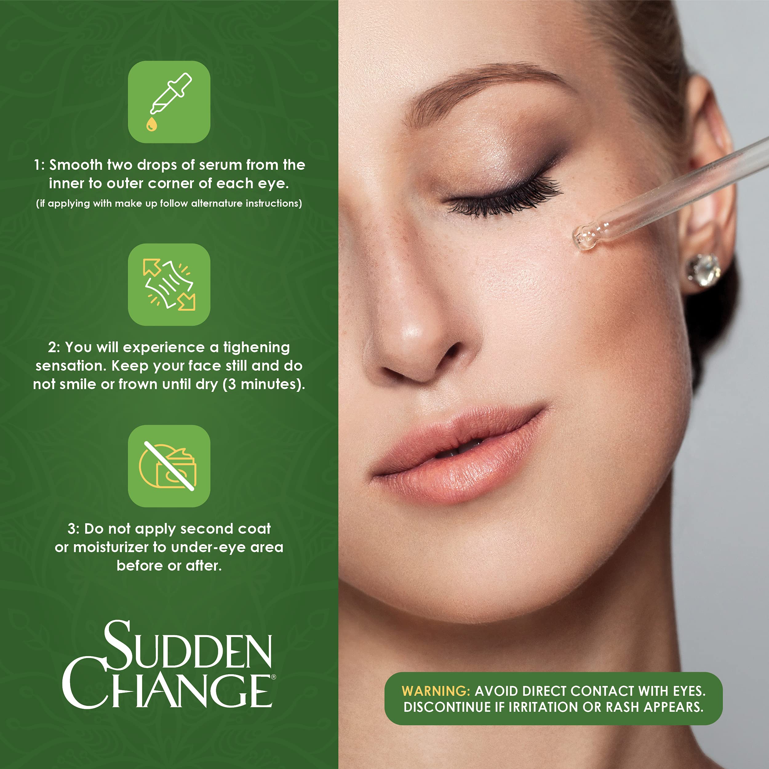 USA-made Sudden Change label on packaging signaling daily-use quality