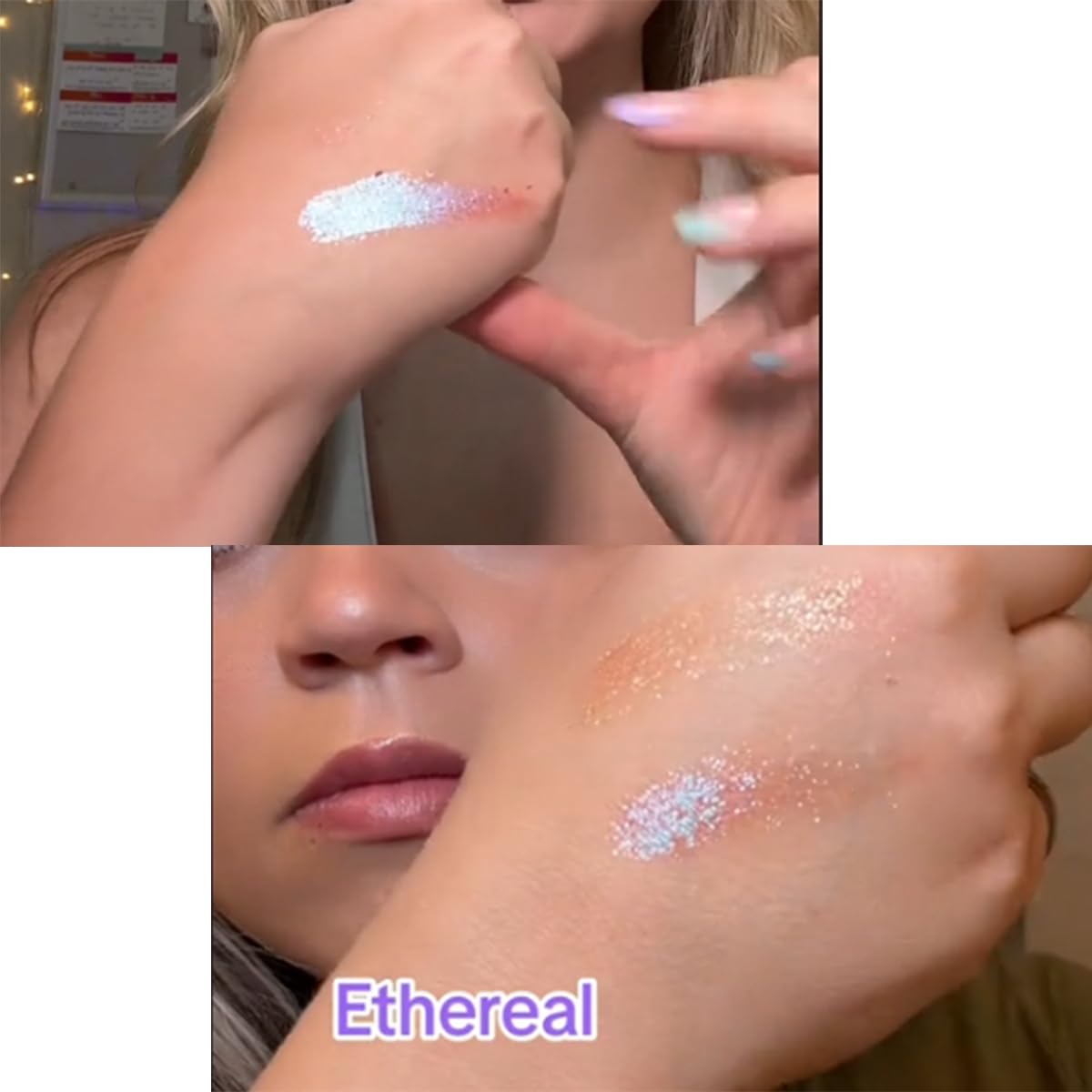 Sudxin Adriana Nicole Ethereal eyeshadow blends effortlessly for everyday eye looks.
