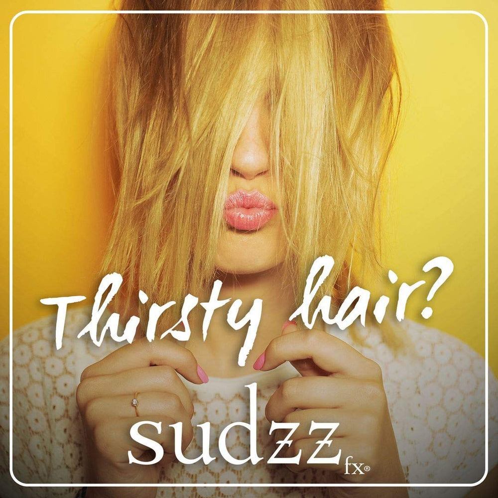 Post-use SUDZZZX Moxee hair mask delivers smoother, stronger ends.