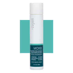 SUDZZFX Moxee reconstructing hair mask packaging with sulfate-free, color-safe care.