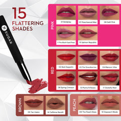 SUGAR Matte Attack Lipstick Maroon Vibe packaging for on-the-go touch-ups.