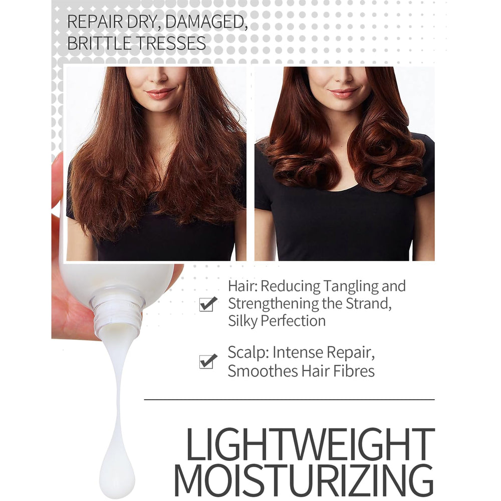 Creamy texture close-up showing rich moisture for hair.