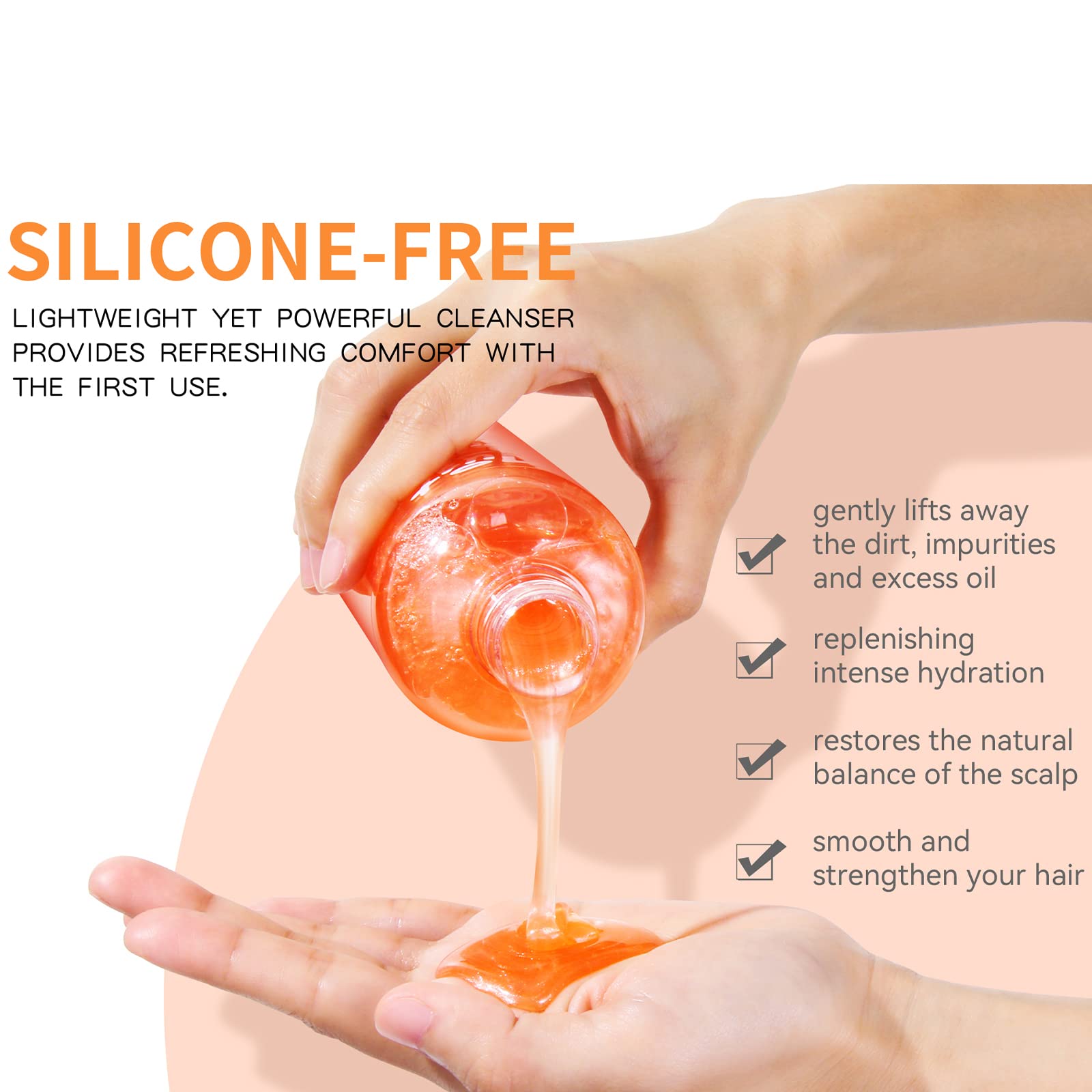Suisuaie shampoo foam lather ready to cleanse