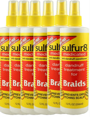 Sulfur8 spray bottle close-up showing easy application for extensions.