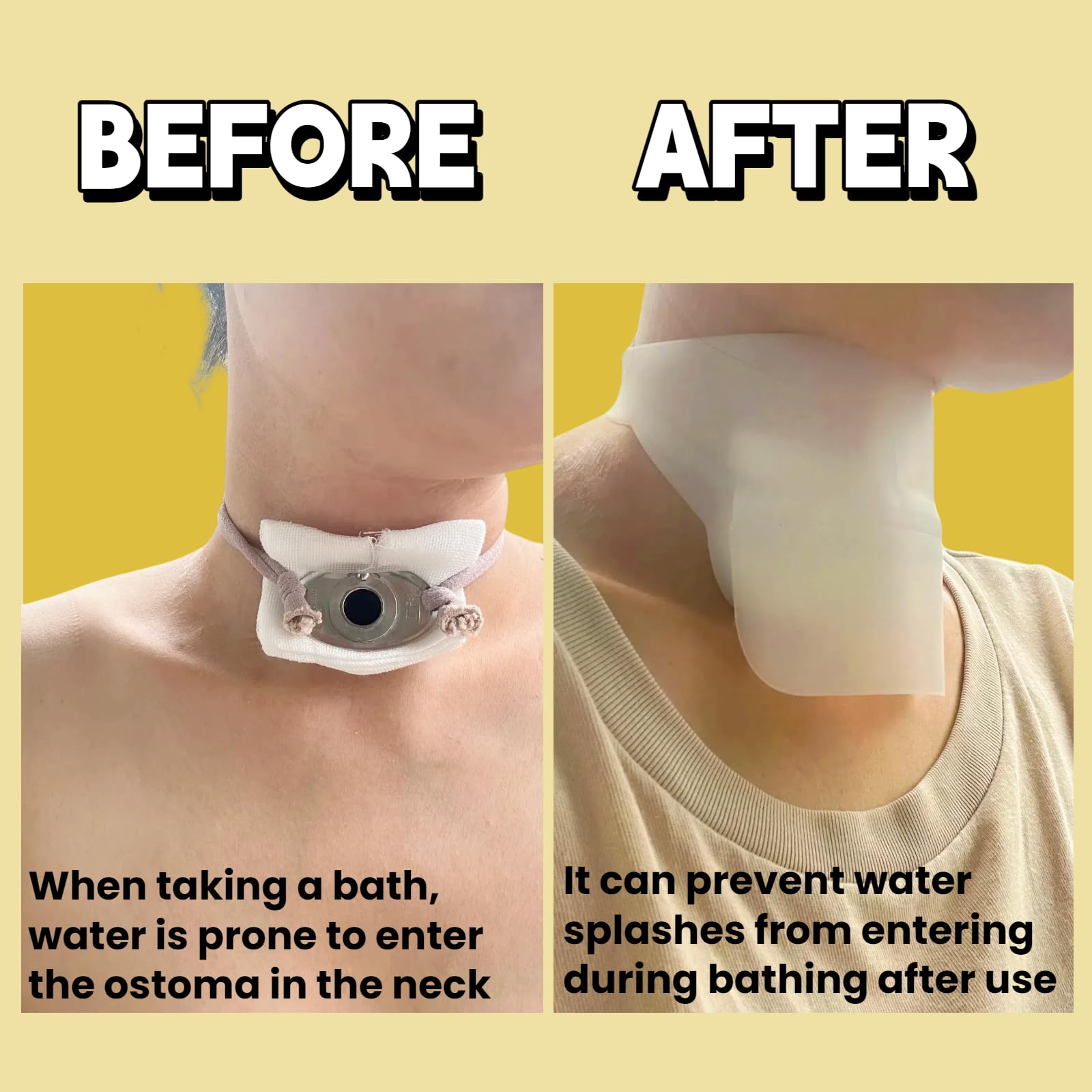 Sulieschen adjustable-fit neck band fits most adults securely for daily use.