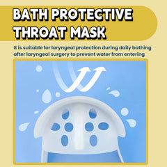 Sulieschen silicone neck cover feels soft on skin while keeping water out.