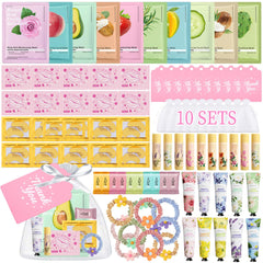 Sulily 90Pcs spa skincare set kit shown for at-home party fun