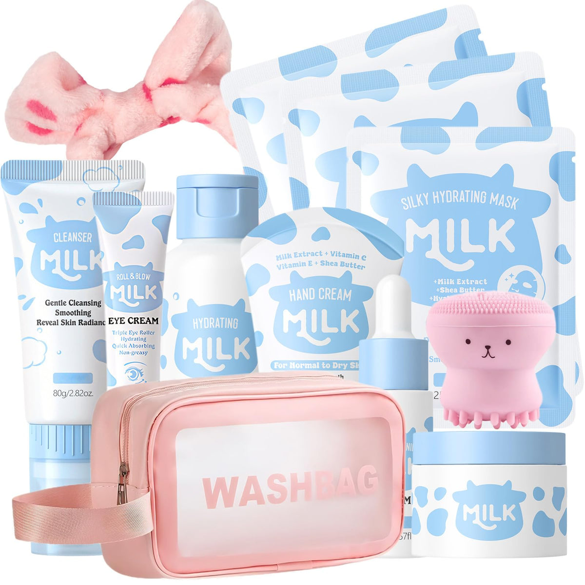 Sulily milk toner for teens, refreshing hydration and balance