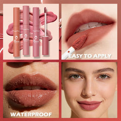 Sulily Pcs long-wear red lip color on model's smile.